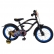 E&L Батман 16 инча - Детски велосипед с помощни колела 3