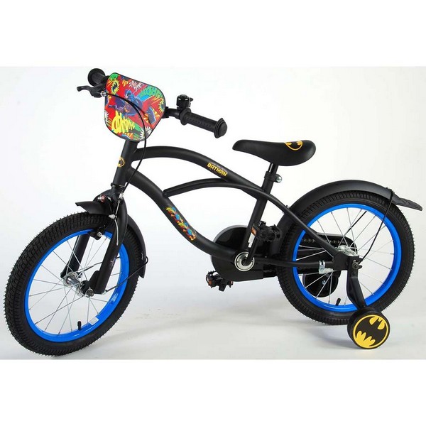 Продукт E&L Батман 16 инча - Детски велосипед с помощни колела - 0 - BG Hlapeta