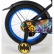 E&L Батман 16 инча - Детски велосипед с помощни колела 6