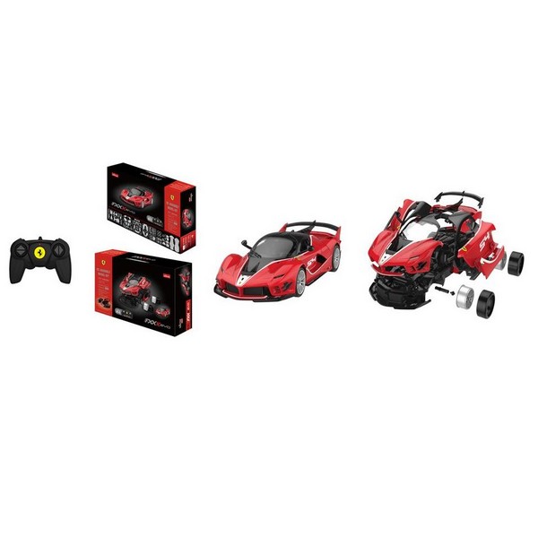 Продукт RASTAR Ferrari FXXK EVO - Кола  за сглобяване 84ч. Radio/C 1:18 - 0 - BG Hlapeta