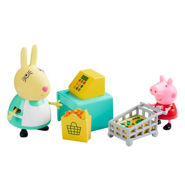Продукт PEPPA PIG - Кухня/Супермаркет с 2 фигури - 0 - BG Hlapeta