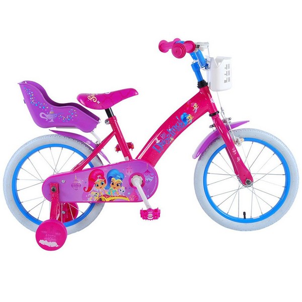Продукт E&L Shimmer & Shine 16 инча - Детски велосипед с помощни колела - 0 - BG Hlapeta
