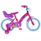 Продукт E&L Shimmer & Shine 16 инча - Детски велосипед с помощни колела - 12 - BG Hlapeta