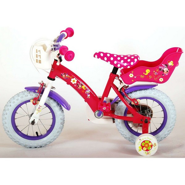 Продукт E&L Disney Minnie 12 инча - Детски велосипед с помощни колела  - 0 - BG Hlapeta