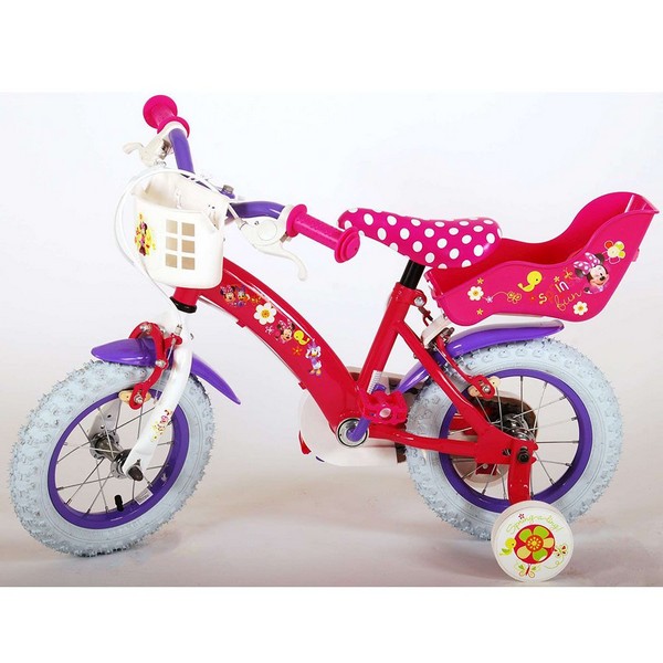 Продукт E&L Disney Minnie 12 инча - Детски велосипед с помощни колела  - 0 - BG Hlapeta