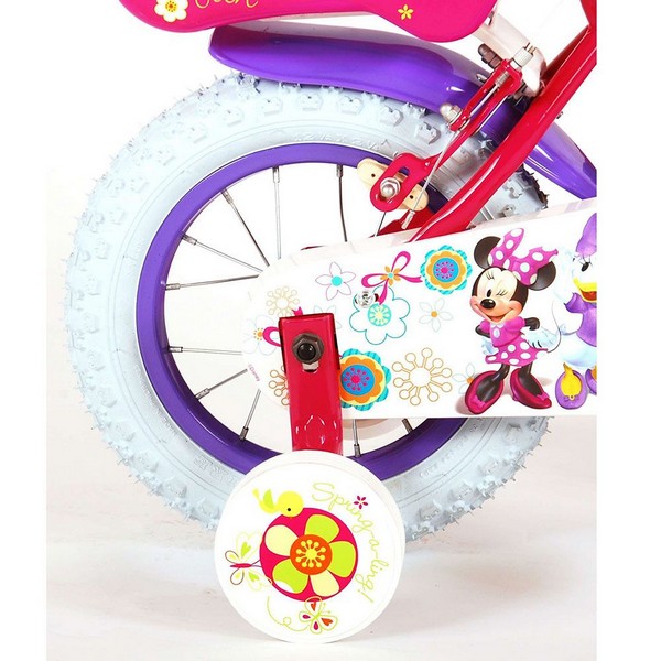 Продукт E&L Disney Minnie 12 инча - Детски велосипед с помощни колела  - 0 - BG Hlapeta
