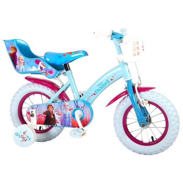 Продукт E&L Disney Frozen 2 12 инча - Детски велосипед с помощни колела  - 0 - BG Hlapeta