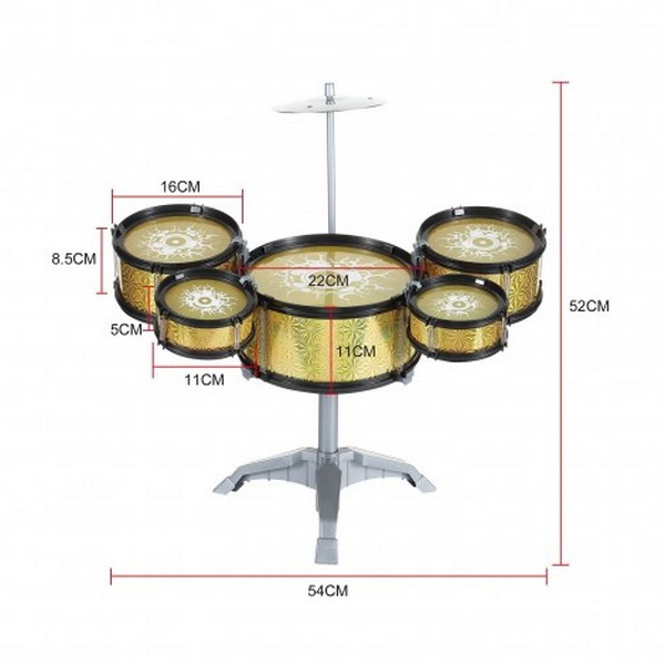 Продукт RTOYS Jazz Drum - Комплект барабани - 0 - BG Hlapeta