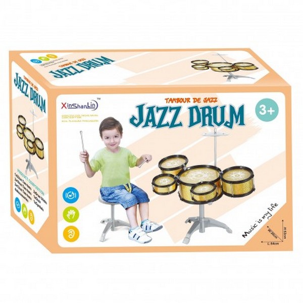 Продукт RTOYS Jazz Drum - Комплект барабани - 0 - BG Hlapeta