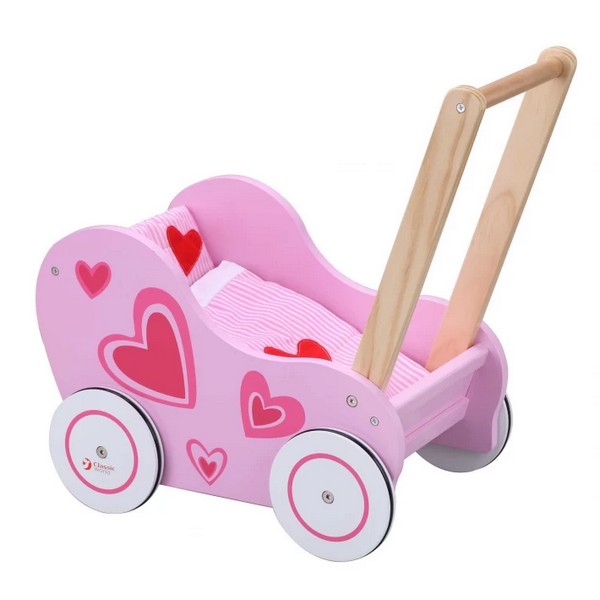 Продукт Classic world проходилка - Детска розова количка за кукли - 0 - BG Hlapeta