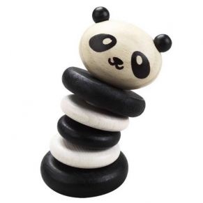 Classic world панда - Дървена дрънкалка