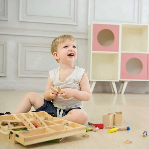 Продукт Classic world - Дърводелски комплект с инструменти за деца - 0 - BG Hlapeta