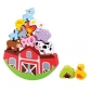 Продукт Lelin Toys Ферма с животни - Дървена игра за баланс - 4 - BG Hlapeta
