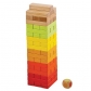 Продукт Lelin Toys Цветна дженга със зарче - Дървена игра за баланс - 1 - BG Hlapeta