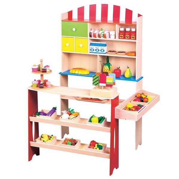 Продукт Lelin Toys - Детски дървен магазин за игра - 0 - BG Hlapeta