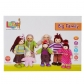 Продукт Lelin Toys Голямото семейство, 7 части - Комплект дървени кукли - 6 - BG Hlapeta