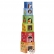 Lelin Toys - Kартонени кубчета за най-малките, с дървени животни 4