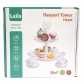 Продукт Lelin Toys Сервиз за кафе за двама, с поднос за сладки - Комплект за игра - 1 - BG Hlapeta