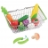 Lelin Toys - Детска кошница за пазар със зеленчуци 1