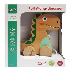 Lelin Toys Добрият динозавър - Играчка за дърпане