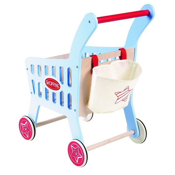 Продукт Lelin Toys - Дървена детска количка за пазаруване - 0 - BG Hlapeta