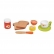 Lelin Toys - Дървен детски тостер с продукти за закуска 3