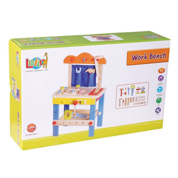 Продукт Lelin Toys - Детска дървена работилница - 0 - BG Hlapeta