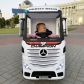 Продукт Акумулаторен камион Mercedes ACTROS Licensed 4X4, батерии 2X12V, меки гуми и кожена седалка - 1 - BG Hlapeta