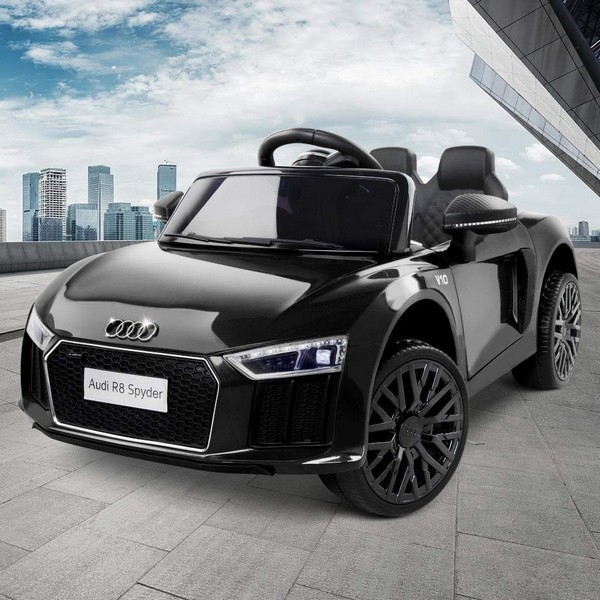 Продукт Акумулаторна кола Audi R8 Spyder 12V с меки гуми и дистанционно - 0 - BG Hlapeta