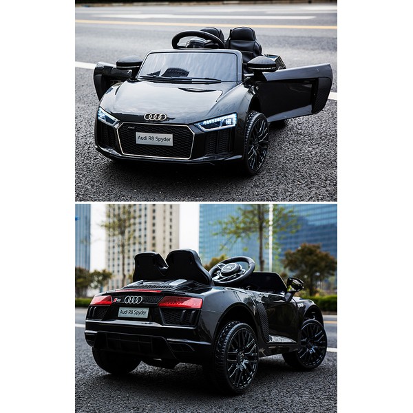 Продукт Акумулаторна кола Audi R8 Spyder 12V с меки гуми и дистанционно - 0 - BG Hlapeta