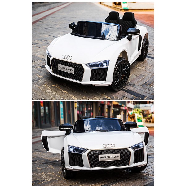 Продукт Акумулаторна кола Audi R8 Spyder 12V с меки гуми и дистанционно - 0 - BG Hlapeta