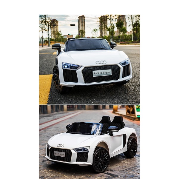 Продукт Акумулаторна кола Audi R8 Spyder 12V с меки гуми и дистанционно - 0 - BG Hlapeta