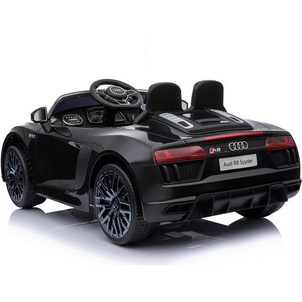 Продукт Акумулаторна кола Audi R8 Spyder 12V с меки гуми и дистанционно - 0 - BG Hlapeta