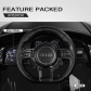 Продукт Акумулаторна кола Audi R8 Spyder 12V металик боя с меки гуми и кожена, модел 2022 година - 4 - BG Hlapeta