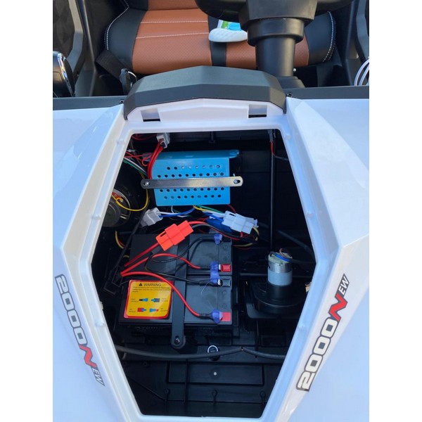 Продукт Двуместен акумулаторен джип SUPERSTAR 4Х4, батерии 24V с 2 кожени седалки, MP4 и меки гуми - 0 - BG Hlapeta