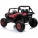 Двуместен акумулаторен джип SUPERSTAR 4Х4, батерии 24V с 2 кожени седалки, MP4 и меки гуми