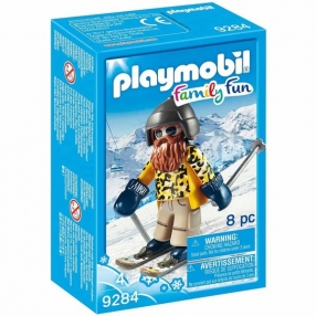 Playmobil Скиор със ски - Детски конструктор