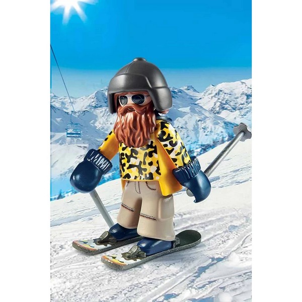 Продукт Playmobil Скиор със ски - Детски конструктор - 0 - BG Hlapeta