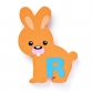 Продукт Woodyland Научи буквите със животните - Играчки за баня - 5 - BG Hlapeta