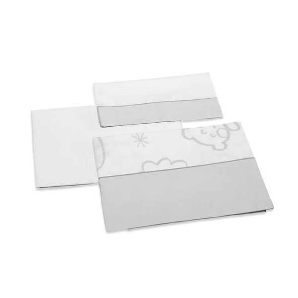 Продукт MICUNA Dolce Luce - Комплект долен и горен чаршаф 60/120, Grey - 0 - BG Hlapeta