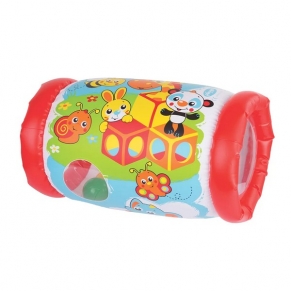 PLAYGRO Валяк - Надуваема играчка 6м+, червен