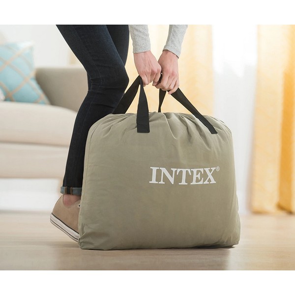 Продукт INTEX Deluxe Pillow Rest Raised - Надуваем матрак с вградена помпа, 99 х 191 х 42 см. - 0 - BG Hlapeta