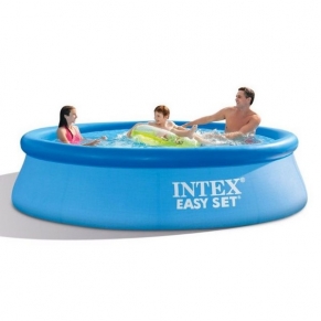 Intex Easy Set - Надуваем басейн  305x76см с помпа