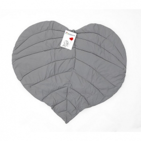 Bambino Casa Grigio - Постелка за игра листо, 100 х 80 см