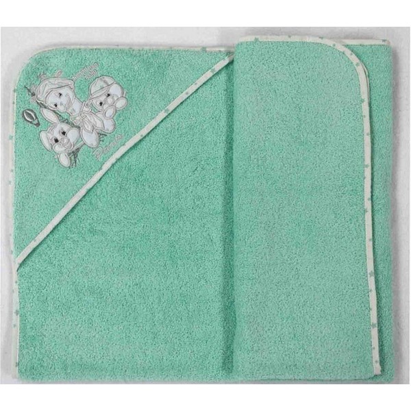 Продукт Bambino Casa Paris - Хавлия с качулка, 100 х 100 см - 0 - BG Hlapeta