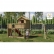 Fungoo GALAXY L - дървена детска площадка с пързалка и 2 люлки 3