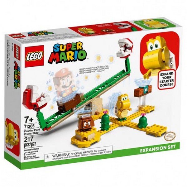 Продукт LEGO Super Mario Комплект разширение Piranha Plant Power Slide - Конструктор - 0 - BG Hlapeta