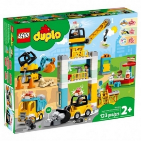 LEGO DUPLO Строителен кран - Конструктор
