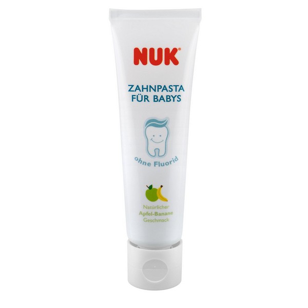 Продукт NUK  - пръстче за масаж + паста за зъби - 0 - BG Hlapeta
