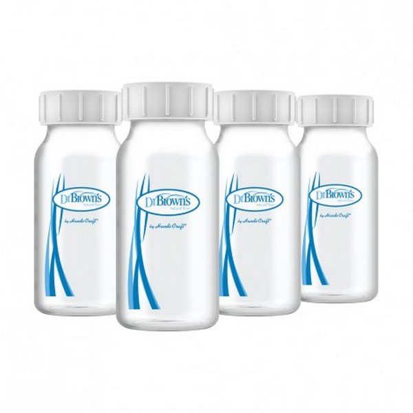 Продукт Dr. Brown's - Шишета за съхранение на кърма 120 ml 4 броя - 0 - BG Hlapeta